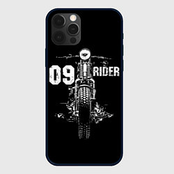 Чехол для iPhone 12 Pro Max 09 Rider, цвет: 3D-черный