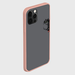 Чехол для iPhone 12 Pro Max Беззубик в кармане, цвет: 3D-светло-розовый — фото 2