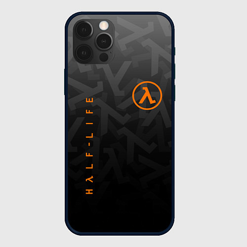 Чехол iPhone 12 Pro Max Half-Life / 3D-Черный – фото 1