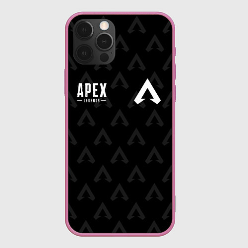 Чехол iPhone 12 Pro Max Apex Legends: E-Sports / 3D-Малиновый – фото 1