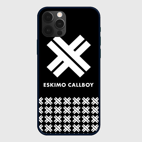 Чехол iPhone 12 Pro Max Eskimo Callboy: Cross / 3D-Черный – фото 1