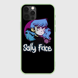 Чехол для iPhone 12 Pro Max Sally Face: Dead Smile, цвет: 3D-салатовый