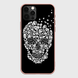 Чехол iPhone 12 Pro Max Diamond Skull