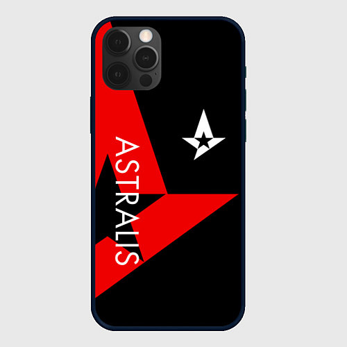 Чехол iPhone 12 Pro Max Astralis: Cybergaming / 3D-Черный – фото 1