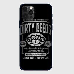 Чехол для iPhone 12 Pro Max AC/DC: Dirty Deeds, цвет: 3D-черный