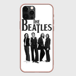 Чехол iPhone 12 Pro Max The Beatles: White Side