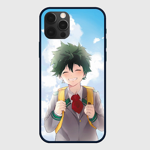 Чехол iPhone 12 Pro Max School / 3D-Черный – фото 1