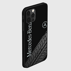 Чехол для iPhone 12 Pro Max Mercedes AMG: Street Style, цвет: 3D-черный — фото 2
