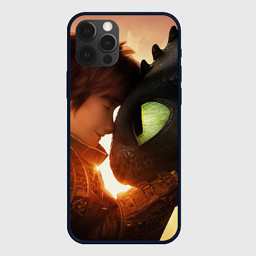 Чехол iPhone 12 Pro Max Любовь фурии / 3D-Черный – фото 1