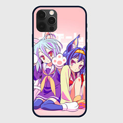 Чехол для iPhone 12 Pro Max No Game No Life, цвет: 3D-черный