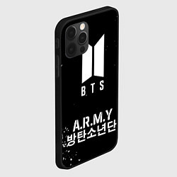 Чехол для iPhone 12 Pro Max BTS ARMY, цвет: 3D-черный — фото 2