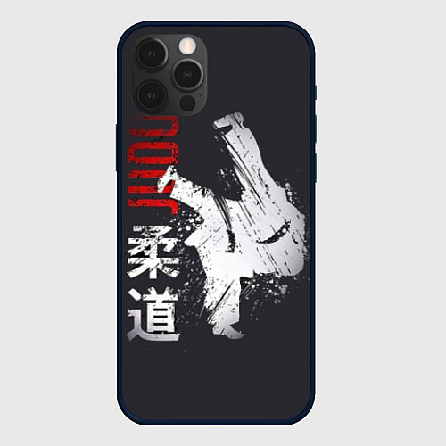 Чехол iPhone 12 Pro Max Judo Warrior / 3D-Черный – фото 1