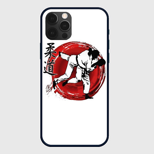 Чехол iPhone 12 Pro Max Judo: Japan / 3D-Черный – фото 1