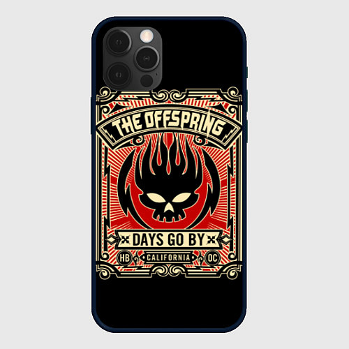 Чехол iPhone 12 Pro Max The Offspring: Days Go By / 3D-Черный – фото 1