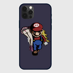 Чехол iPhone 12 Pro Max Mario Chad