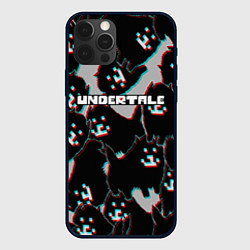 Чехол для iPhone 12 Pro Max Undertale, цвет: 3D-черный