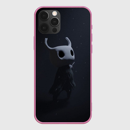 Чехол iPhone 12 Pro Max Hollow Knight / 3D-Малиновый – фото 1