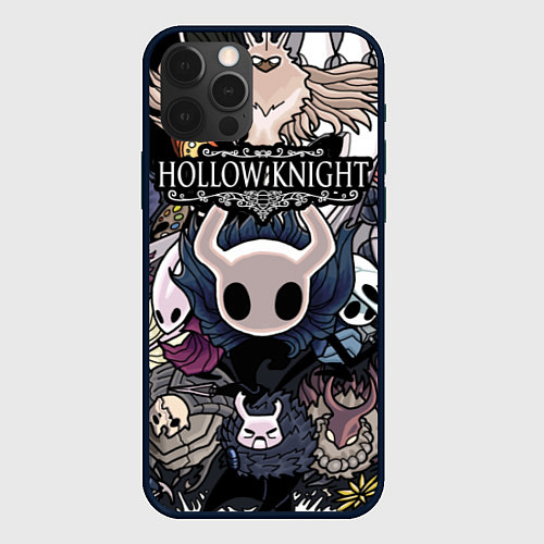 Чехол iPhone 12 Pro Max Hollow Knight / 3D-Черный – фото 1