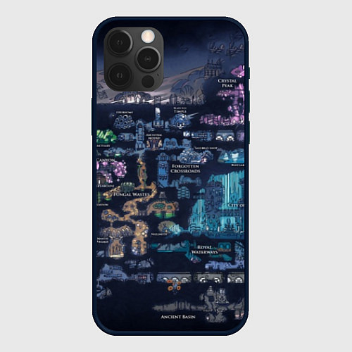 Чехол iPhone 12 Pro Max HOLLOW KNIGHT WORLD / 3D-Черный – фото 1