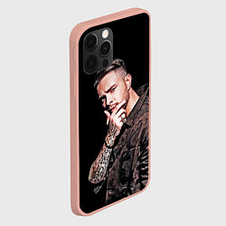 Чехол для iPhone 12 Pro Max Егор Крид: Время не пришло, цвет: 3D-светло-розовый — фото 2