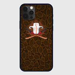 Чехол для iPhone 12 Pro Max Juggernaut Dota2, цвет: 3D-черный
