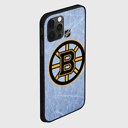 Чехол для iPhone 12 Pro Max Boston Bruins: Hot Ice, цвет: 3D-черный — фото 2
