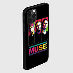 Чехол для iPhone 12 Pro Max Muse pop-art, цвет: 3D-черный — фото 2