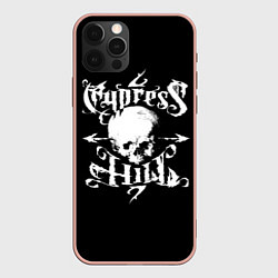 Чехол для iPhone 12 Pro Max Cypress Hill, цвет: 3D-светло-розовый