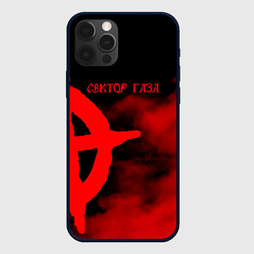 Чехол iPhone 12 Pro Max Сектор Газа / 3D-Черный – фото 1