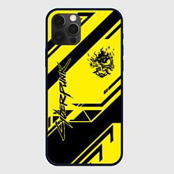 Чехол iPhone 12 Pro Max Cyberpunk 2077: Yellow Samurai