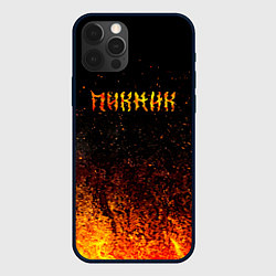 Чехол для iPhone 12 Pro Max Пикник в огне, цвет: 3D-черный