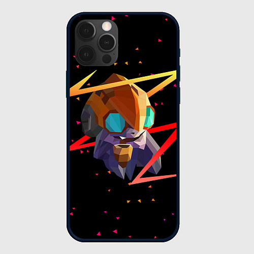 Чехол iPhone 12 Pro Max Dota 2 Tinker / 3D-Черный – фото 1