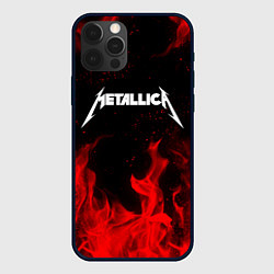 Чехол iPhone 12 Pro Max METALLICA НА СПИНЕ