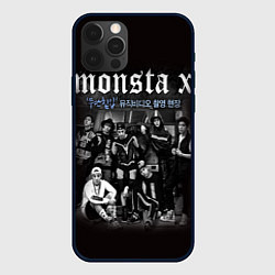 Чехол для iPhone 12 Pro Max Monsta X, цвет: 3D-черный