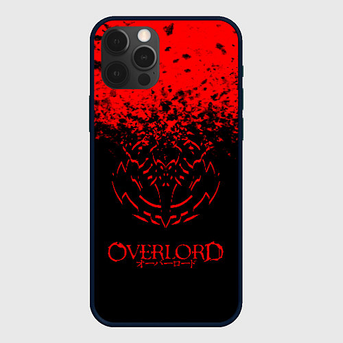 Чехол iPhone 12 Pro Max Overlord / 3D-Черный – фото 1