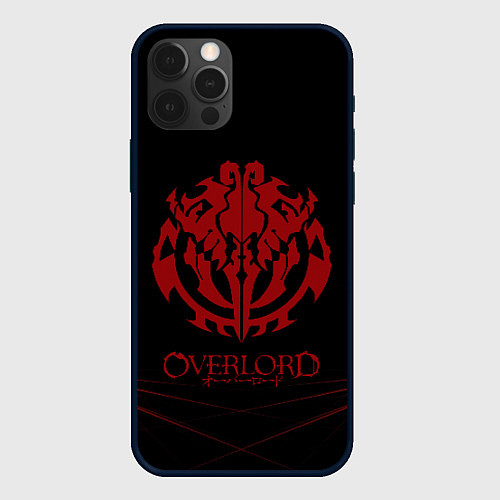 Чехол iPhone 12 Pro Max Overlord / 3D-Черный – фото 1