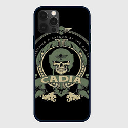 Чехол для iPhone 12 Pro Max Вархаммер - Cadia skull, цвет: 3D-черный