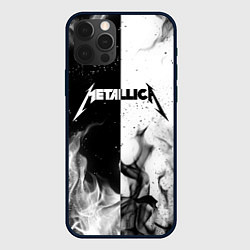 Чехол для iPhone 12 Pro Max METALLICA, цвет: 3D-черный