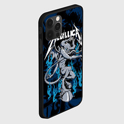 Чехол для iPhone 12 Pro Max Metallica - бес, цвет: 3D-черный — фото 2