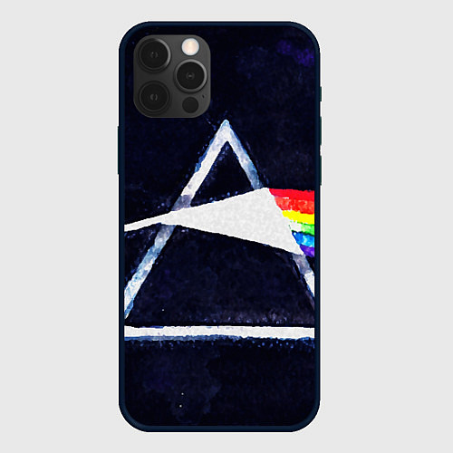 Чехол iPhone 12 Pro Max PINK FLOYD / 3D-Черный – фото 1