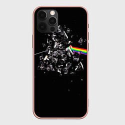 Чехол для iPhone 12 Pro Max PINK FLOYD, цвет: 3D-светло-розовый