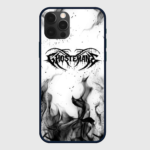 Чехол iPhone 12 Pro Max GHOSTEMANE / 3D-Черный – фото 1