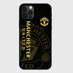 Чехол iPhone 12 Pro Max Манчестер Юнайтед - team coat of arms