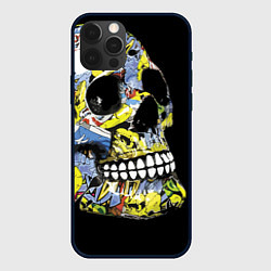 Чехол iPhone 12 Pro Max Graffiti - Skull