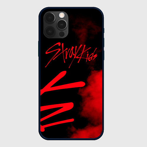 Чехол iPhone 12 Pro Max Stray Kids / 3D-Черный – фото 1