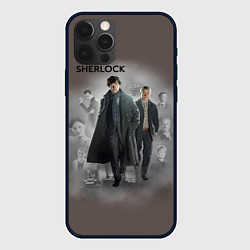 Чехол для iPhone 12 Pro Max Sherlock, цвет: 3D-черный