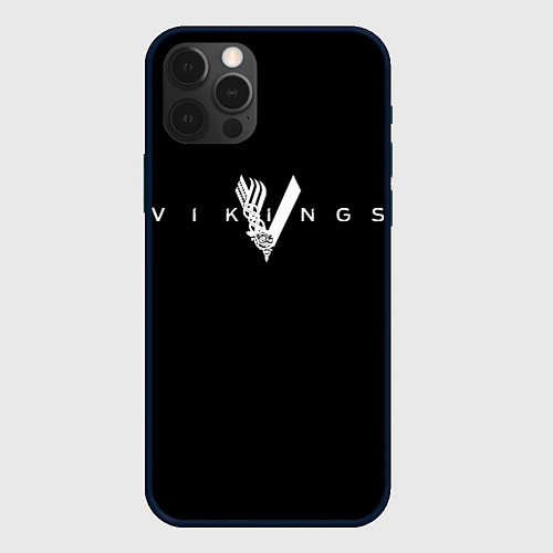 Чехол iPhone 12 Pro Max Vikings / 3D-Черный – фото 1