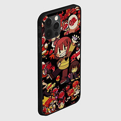Чехол для iPhone 12 Pro Max UNDERTALE CHARA, цвет: 3D-черный — фото 2