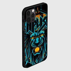 Чехол для iPhone 12 Pro Max Ария, цвет: 3D-черный — фото 2