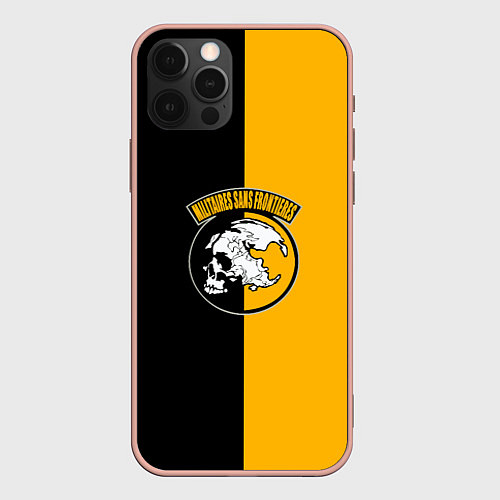 Чехол iPhone 12 Pro Max Sans Frontieres / 3D-Светло-розовый – фото 1